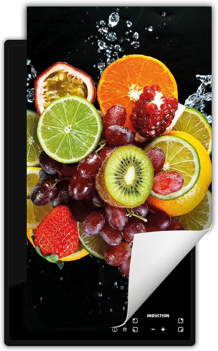 30x52cm Fruit Design Beschermhoes voor Inductiekookplaat - Hittebestendig