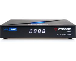 4K UHD IPTV-ontvanger met 1GB RAM en 4GB geheugen - H.265 ondersteuning en snelle quad-core processor voor soepele streaming