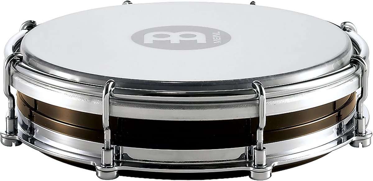 Compacte Tamboerijn 6 inch Zwart Sambainstrument