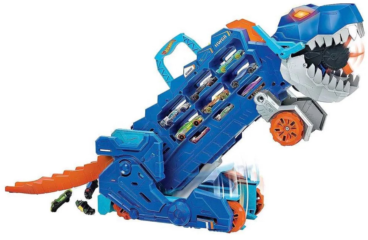 Hot Wheels - City Ultieme Dino Hauler Vrachtwagen - 1:64 - Speelgoedvoertuig — afbeelding 17
