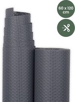 STACK® Antislipmat - 60x120cm - Grijs - Beschermer Keuken & Meubels - Gripmat Op Maat - Ladebeschermer & Lademat - Ondertapijt - Keukenlade en onder Tapijt - Antislipmatten