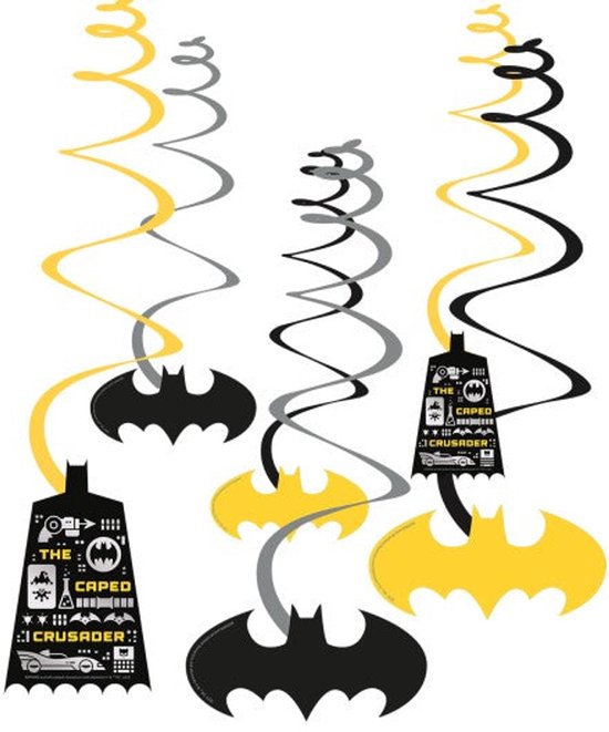 Batman City lintdecoratie 6-delige set