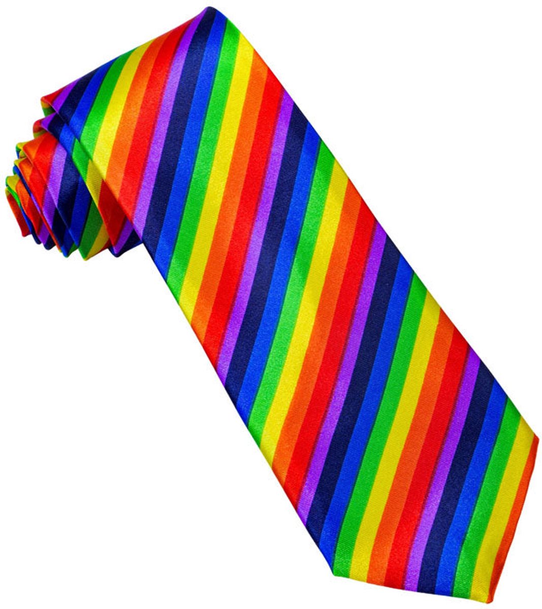 Regenboog stropdas