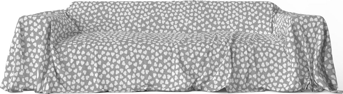 Grote Damast Sprei Bankplaid Scheurbestendig Katoenmix 240x280 cm