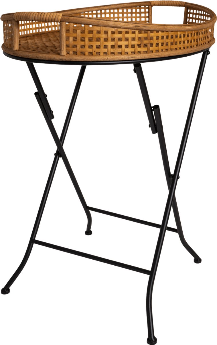 Levi bijzettafel 62x43x69,5 cm - naturel