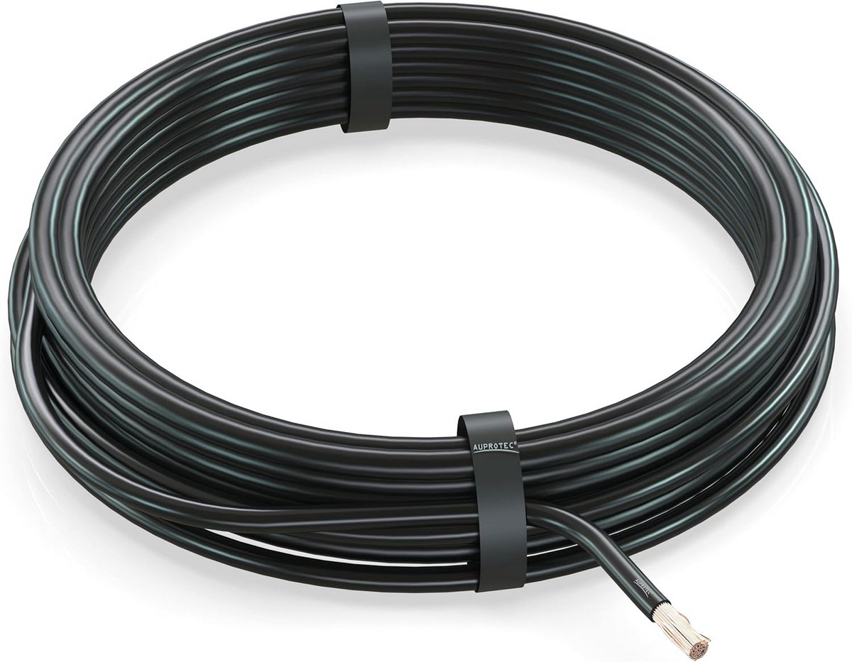 2 m autokabel 4,0 mm² FLRY-B - Zwart