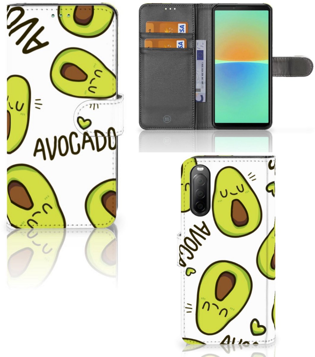 Sony Xperia 10 IV Leuk Hoesje Avocado Singing