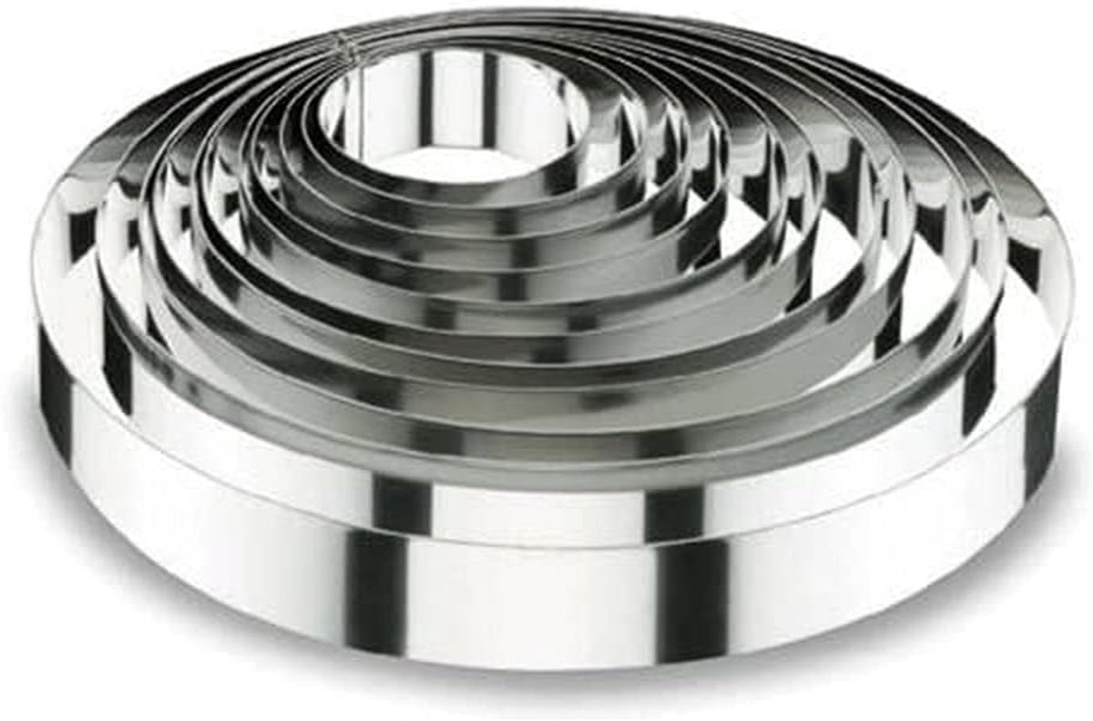 Ronde taartvorm 9 x 6 cm - Perfect voor Bakliefhebbers