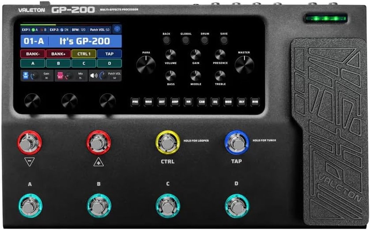 HD Modellering Multi-effect en USB Audio-interface voor Muzikanten