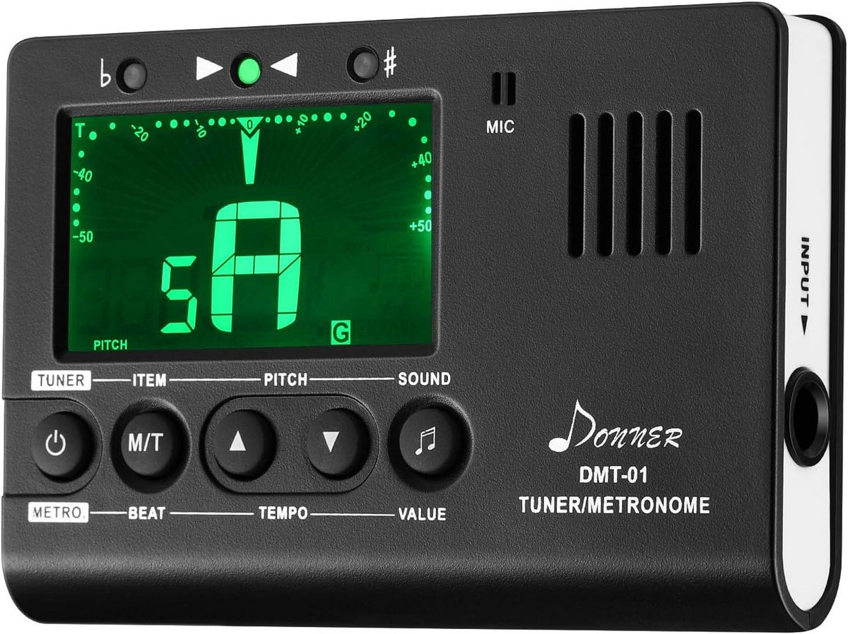 3-in-1 Digitale Metronoom en Tuner voor Alle Muziekinstrumenten