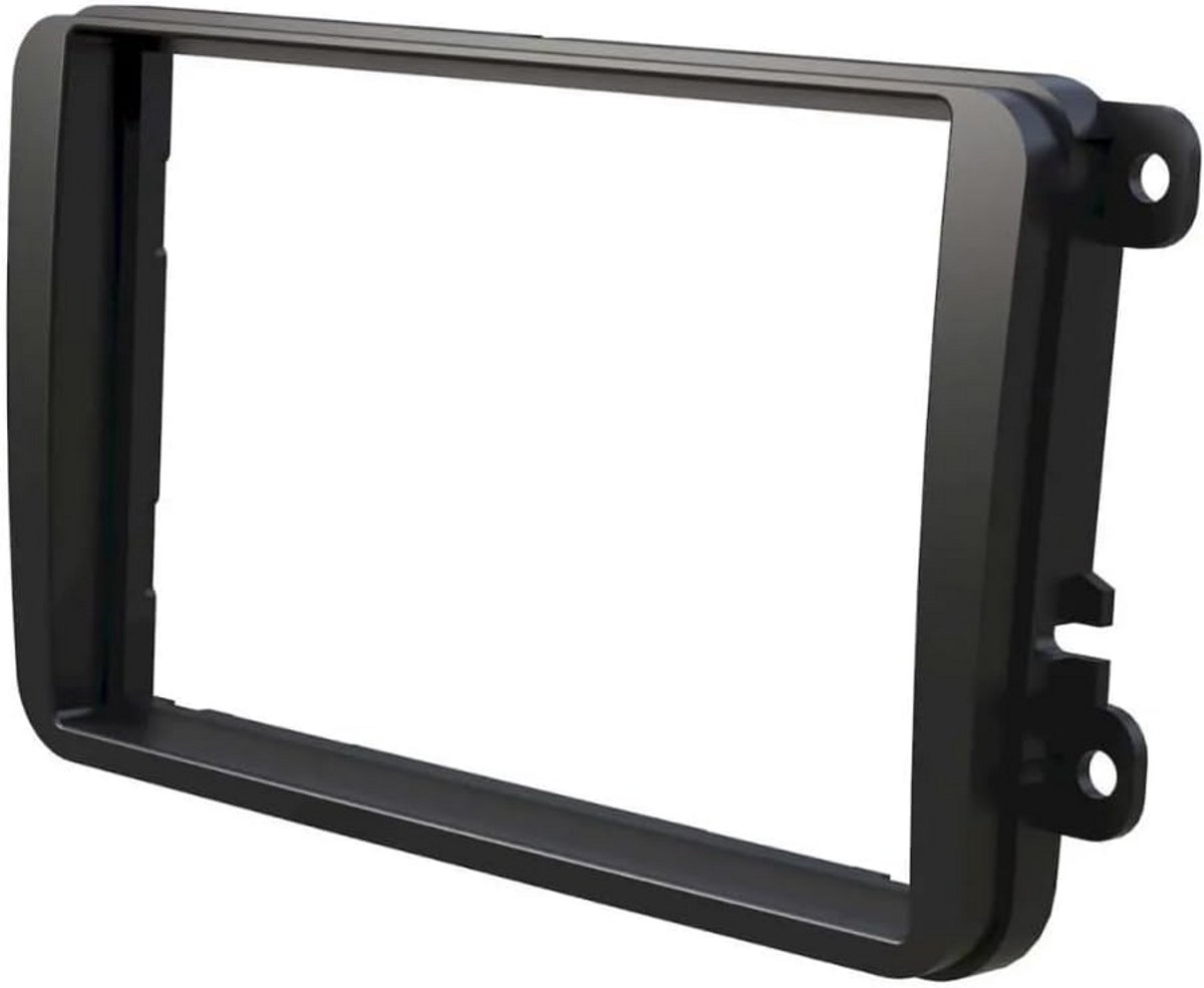 Autoradio inbouwframe dubbel DIN ISO-compatibel voor diverse VW en Skoda modellen