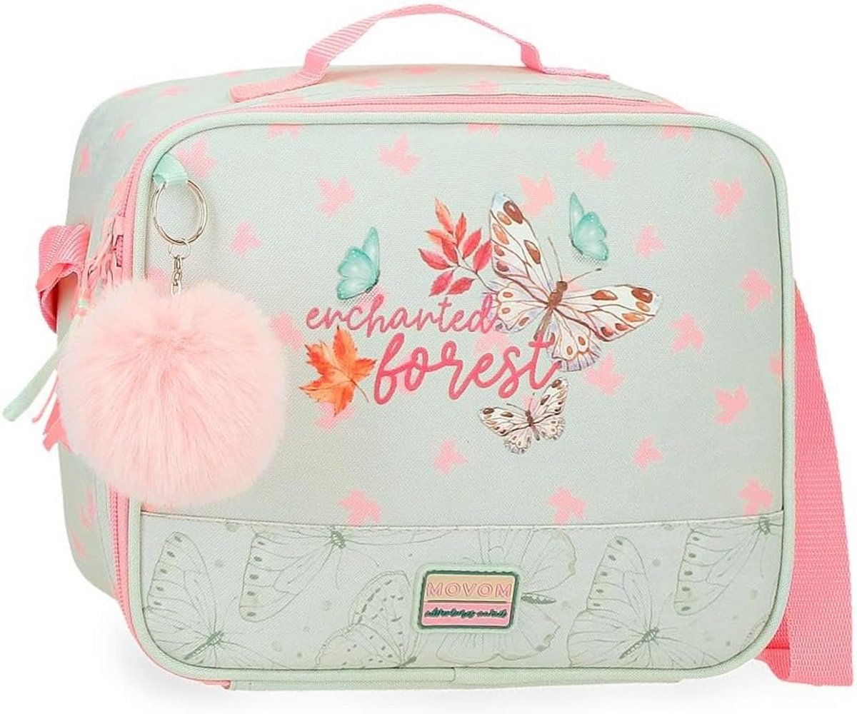 Thermische Voedseltas - Betoverend Bos Design - 25 x 21 x 11 cm