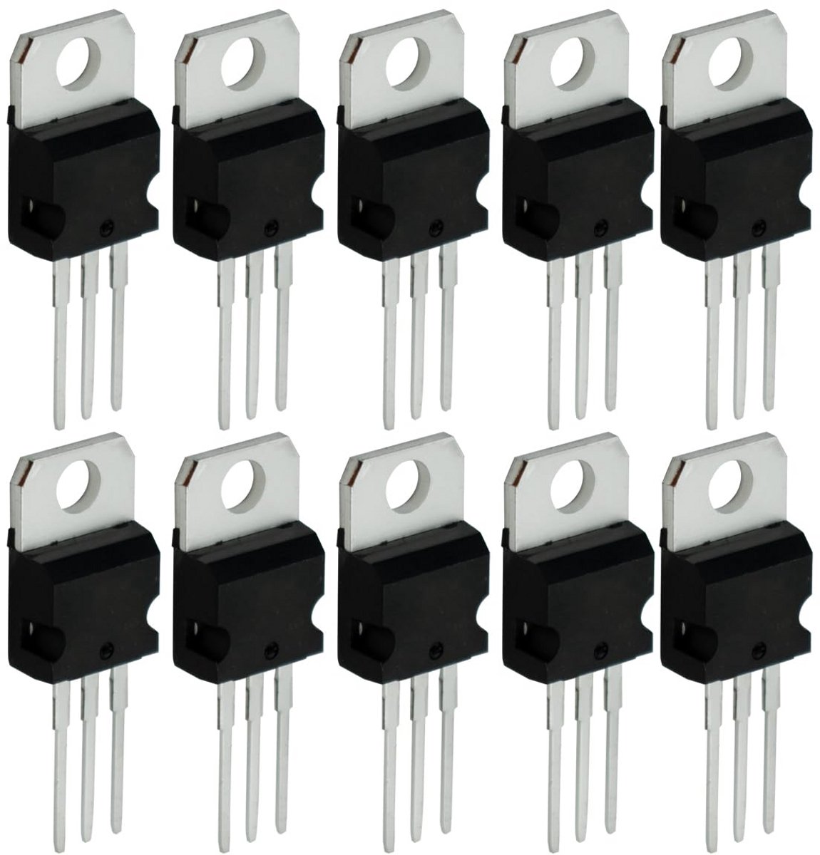 10 stuks L7805 lineaire positieve spanningsregulator 5V 1.5A voor 220V