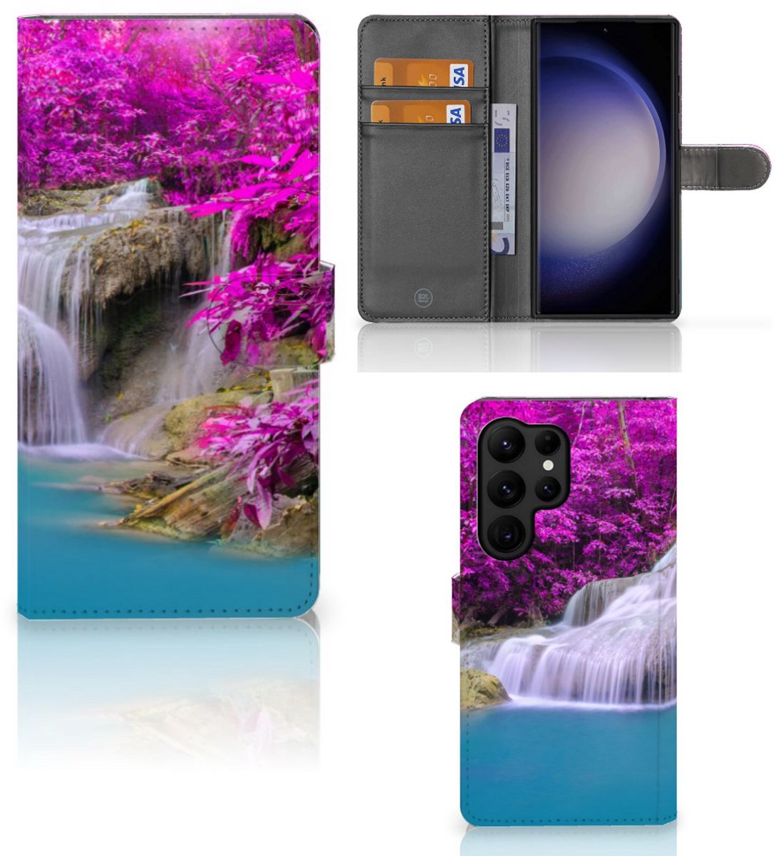 Samsung Galaxy S23 Ultra Flip Cover Waterval