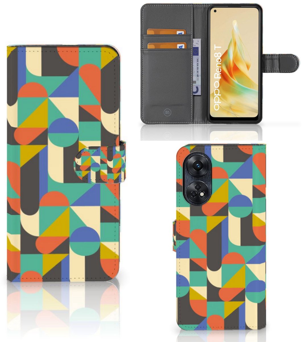OPPO Reno8 T 4G Telefoon Hoesje Funky Retro