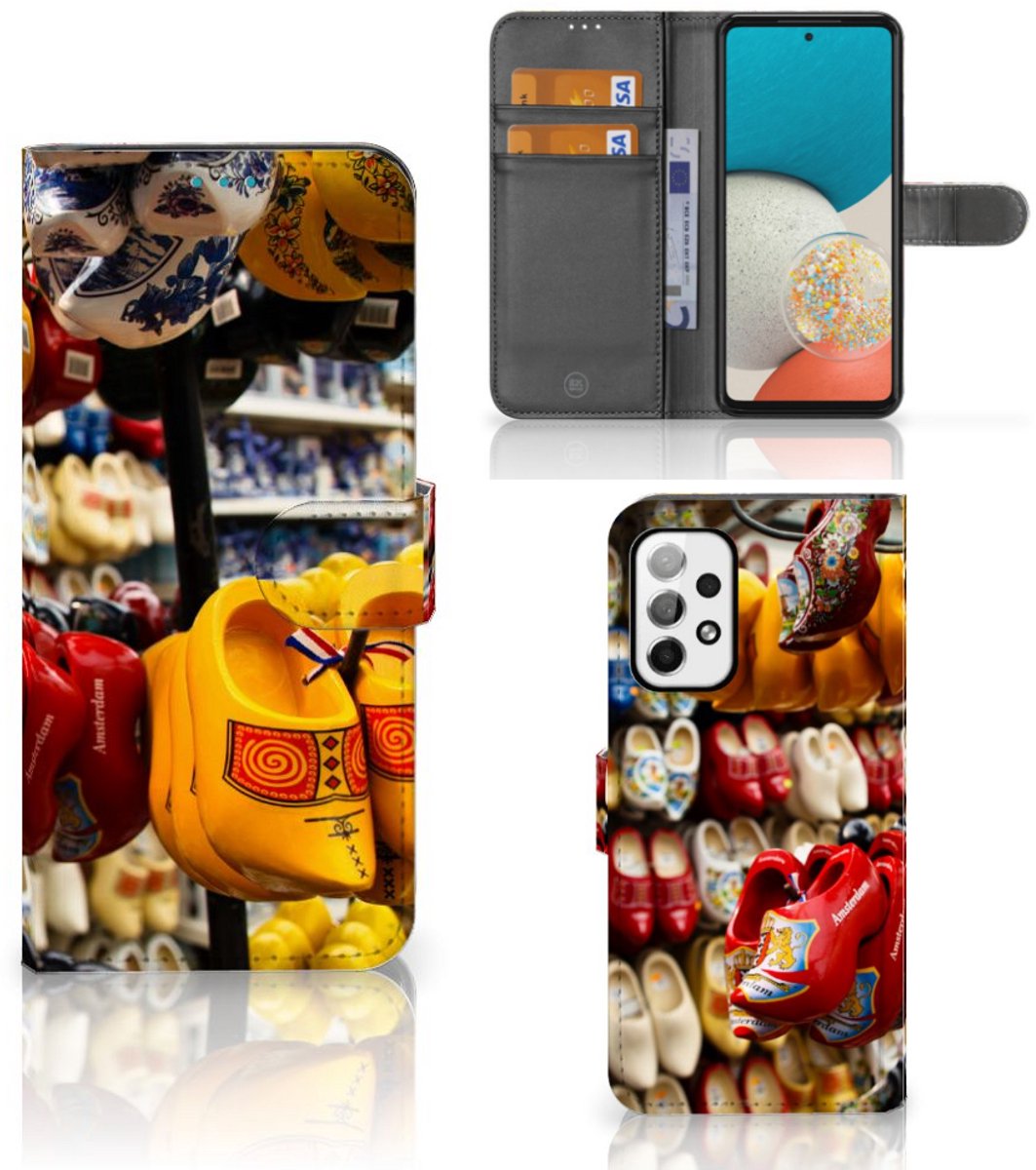 Samsung Galaxy A73 5G Flip Cover Klompen
