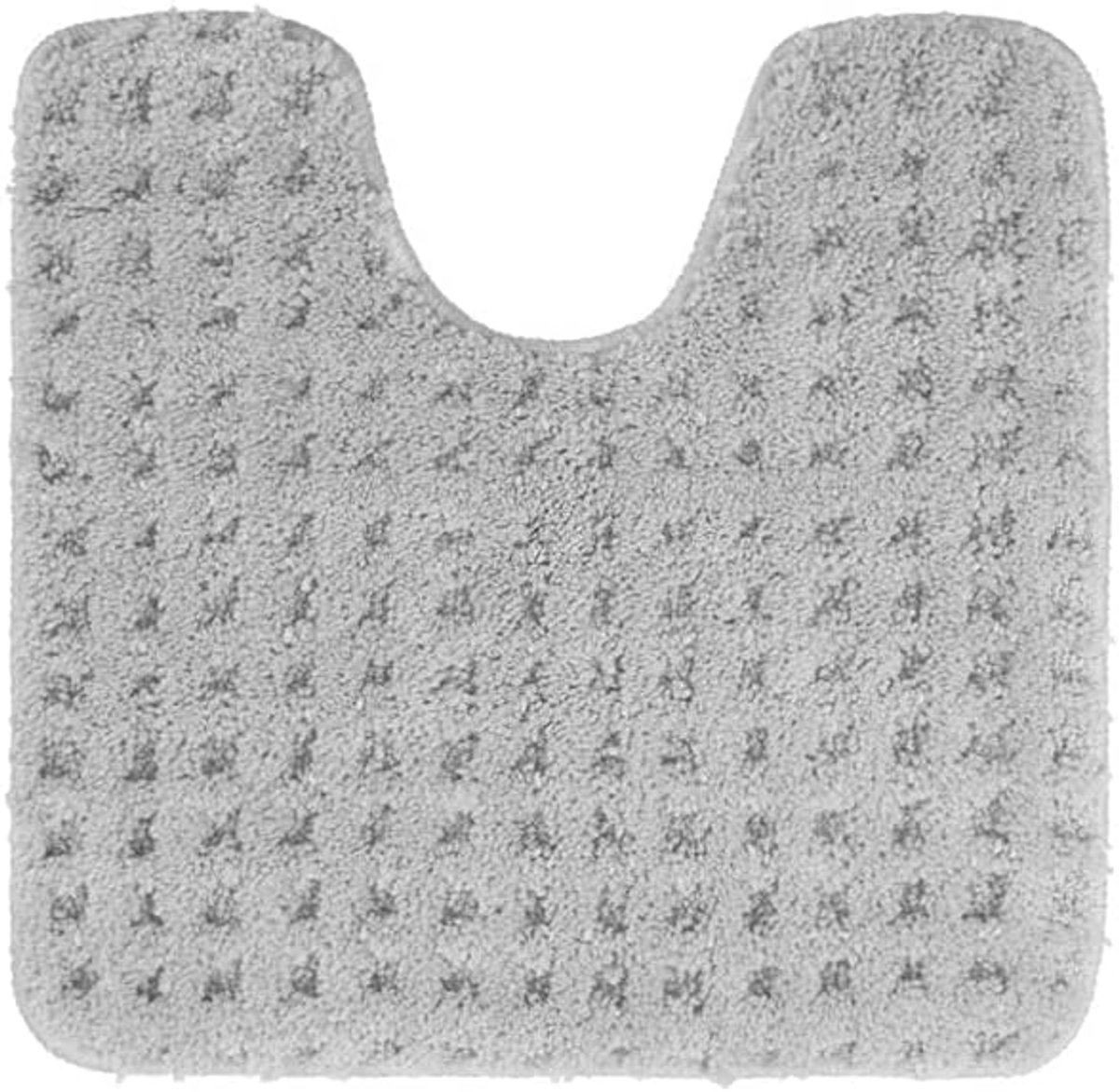 Pluizige Badmat in Diverse Kleuren en Maten – Antislip, Wasbaar en Zacht Microvezel 45x45 cm met WC-Uitsparing