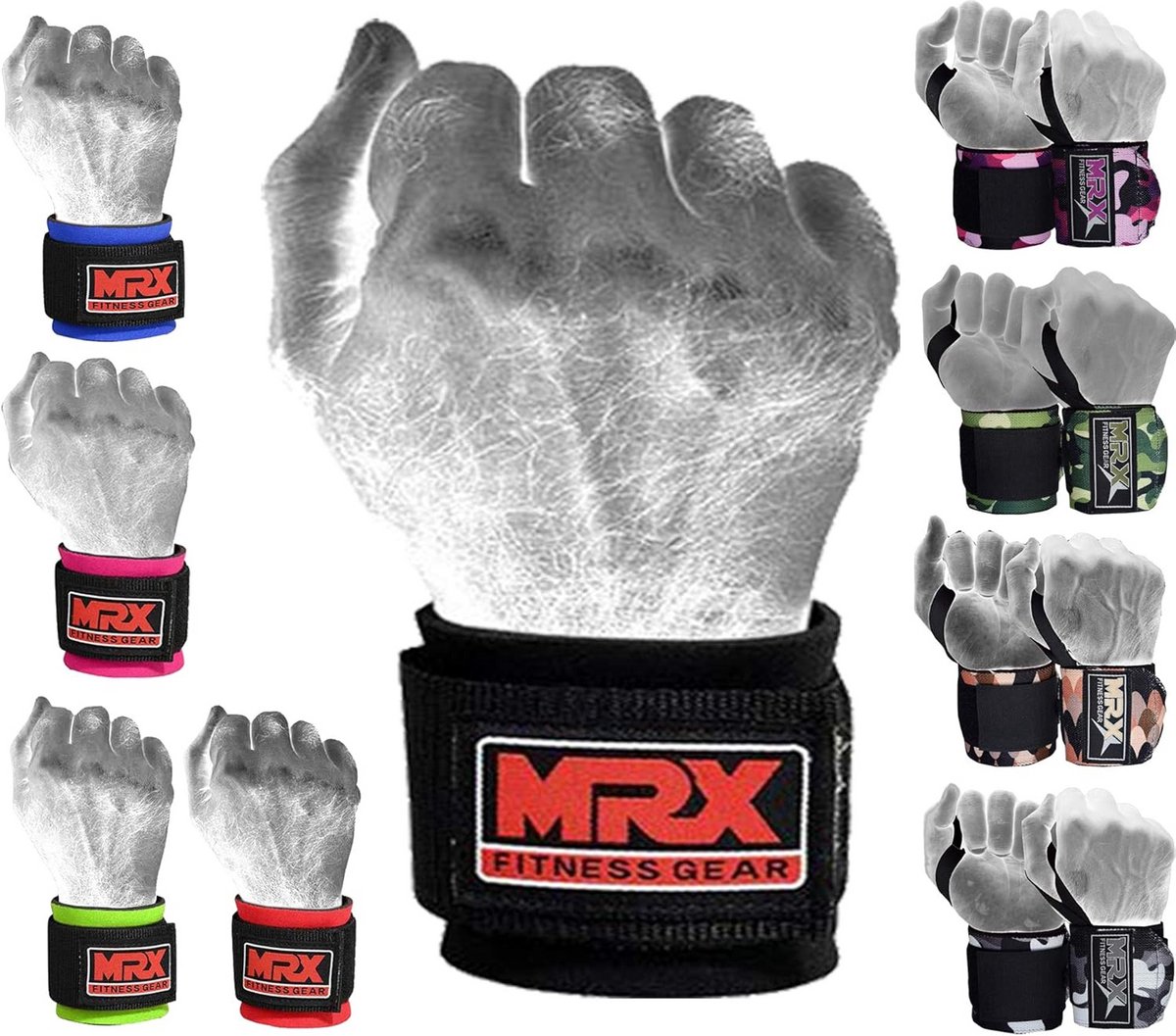 Neopreen Polsbanden voor Gewichtheffen en Crossfit - Polsondersteuning voor Training en Workout