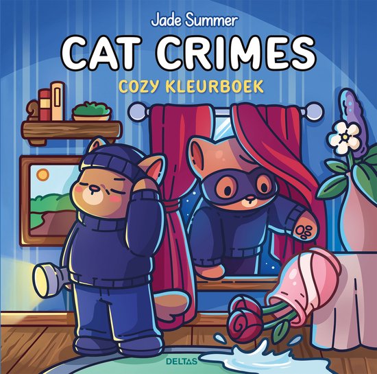 Cat Crimes - Cozy kleurboek Jade Summer - cover