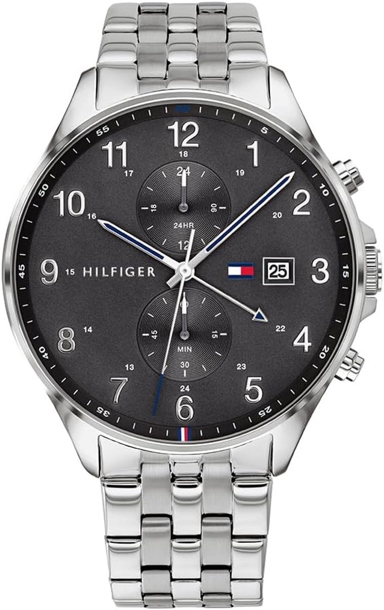 Multicolor Horloge met Gekleurde Wijzerplaat en Band