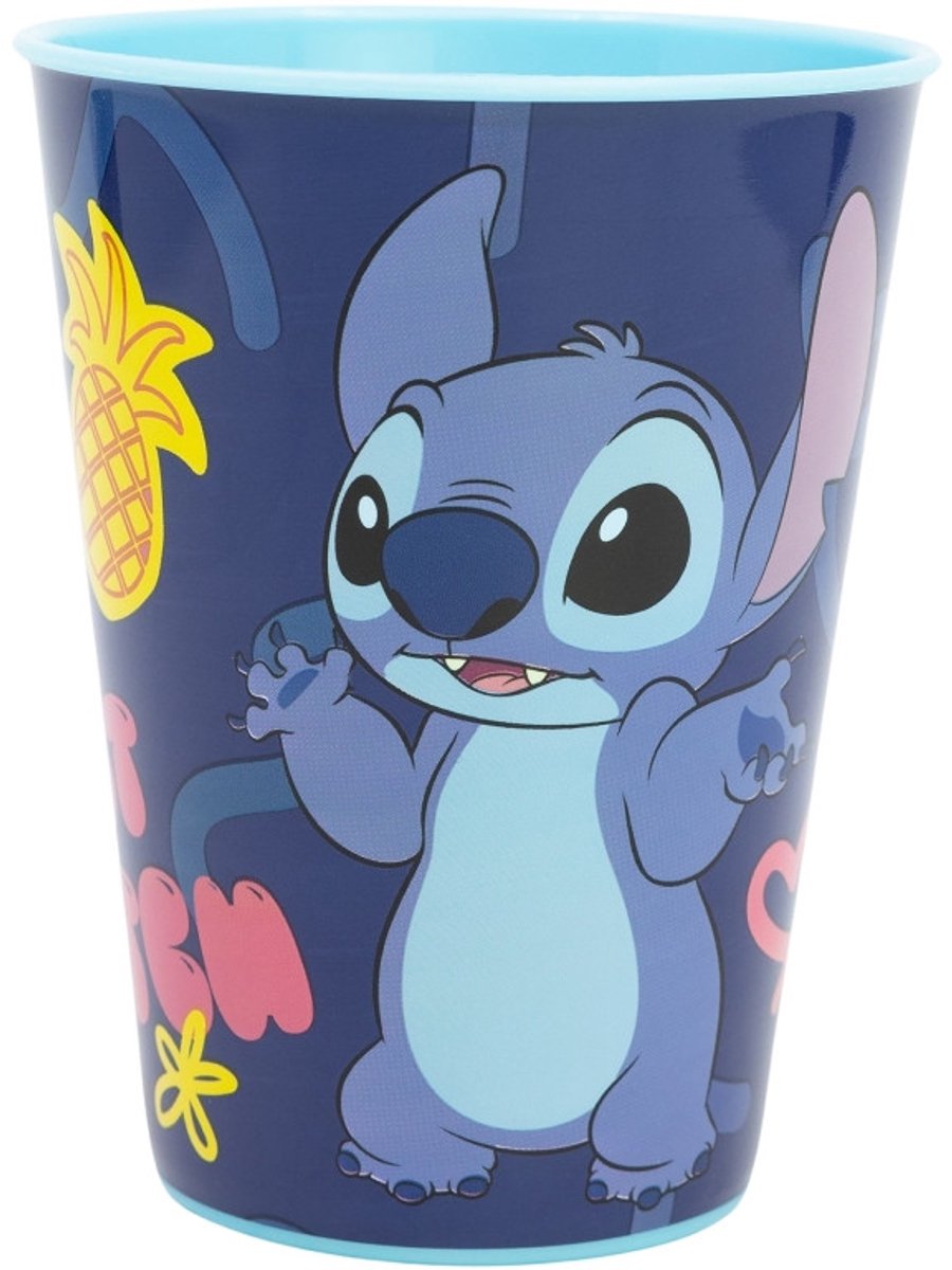 Disney Lilo and Stitch Drinkbeker - 260 ml - Beker - 1 stuk - Just - Voor verjaardagen en feestjes