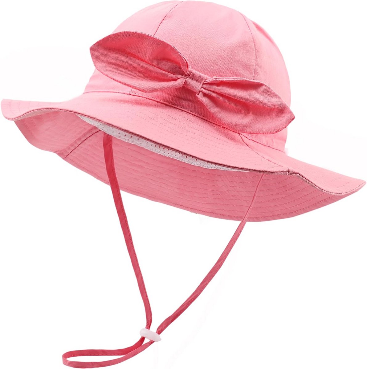 Zomerzonnehoed voor Baby en Peuter met UPF 50+ Bescherming en Kinband