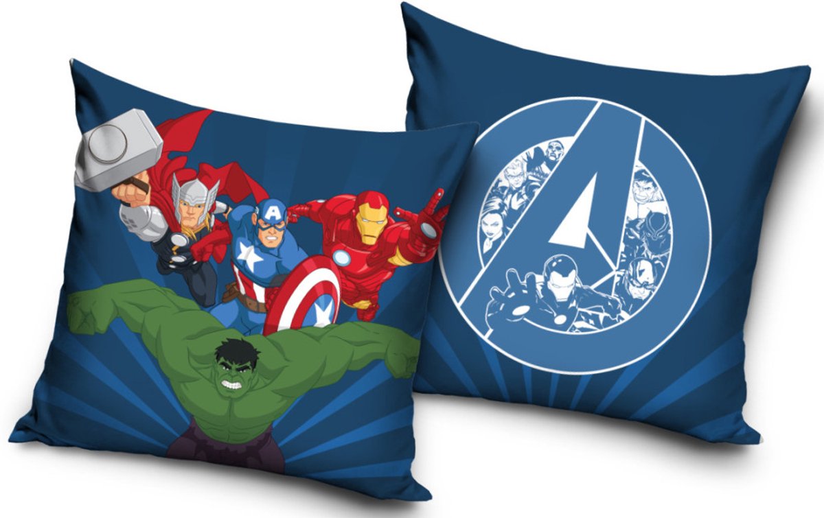 Avengers sierkussen Blauw 40 x 40 cm