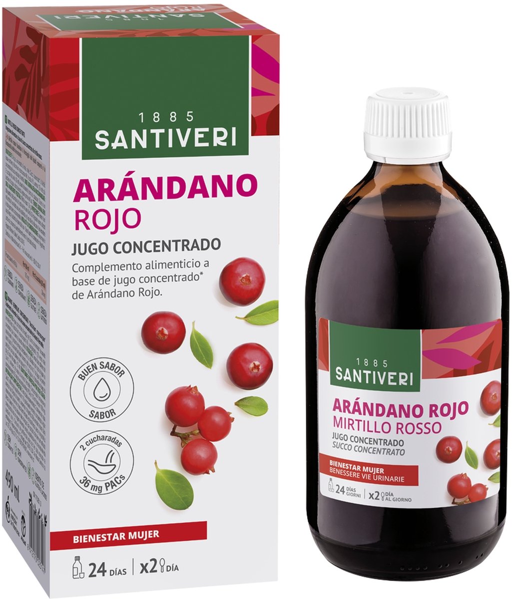 Cranberrysapconcentraat 490 ml|Cranberry Juice Concentrate 490 ml|Concentré de jus de canneberge 490 ml