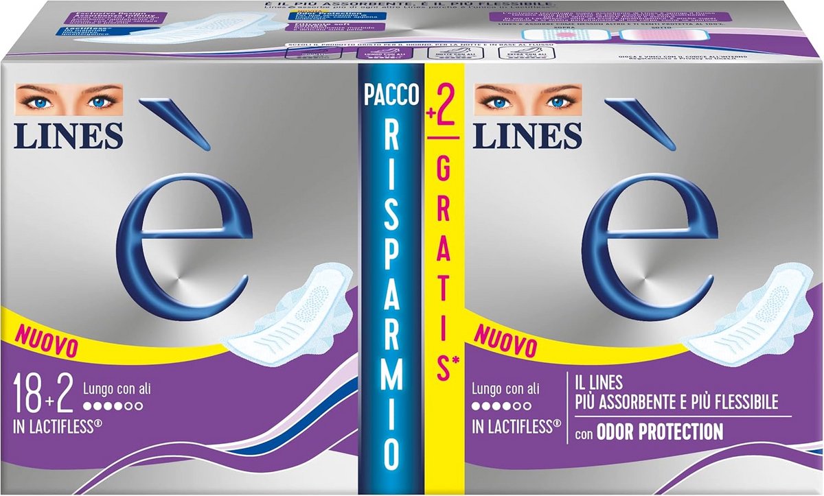 Inlegkruisjes met Vleugels - Extra Absorberend Zacht Licht Inlegverband 20 Stuks