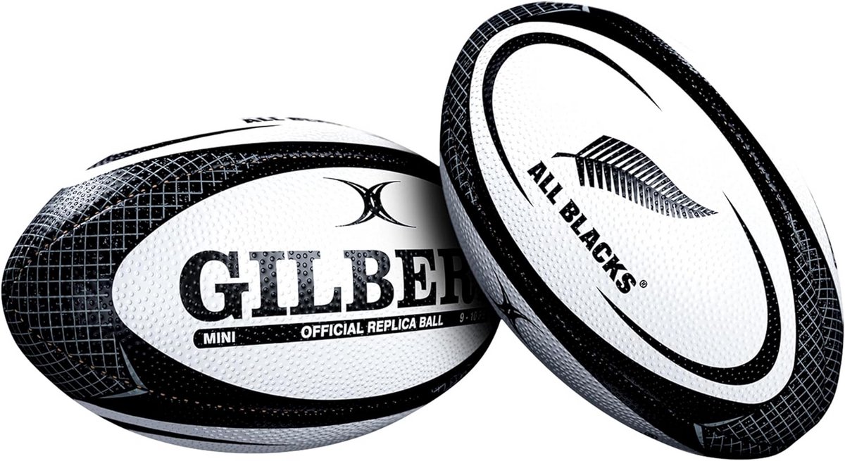 Rugbybal Mini Zwart Gilbert All Blacks Replica