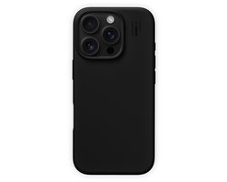 iDeal of Sweden Silicone Case met magnetische ring geschikt voor iPhone 16 Pro Max Black - Zwart