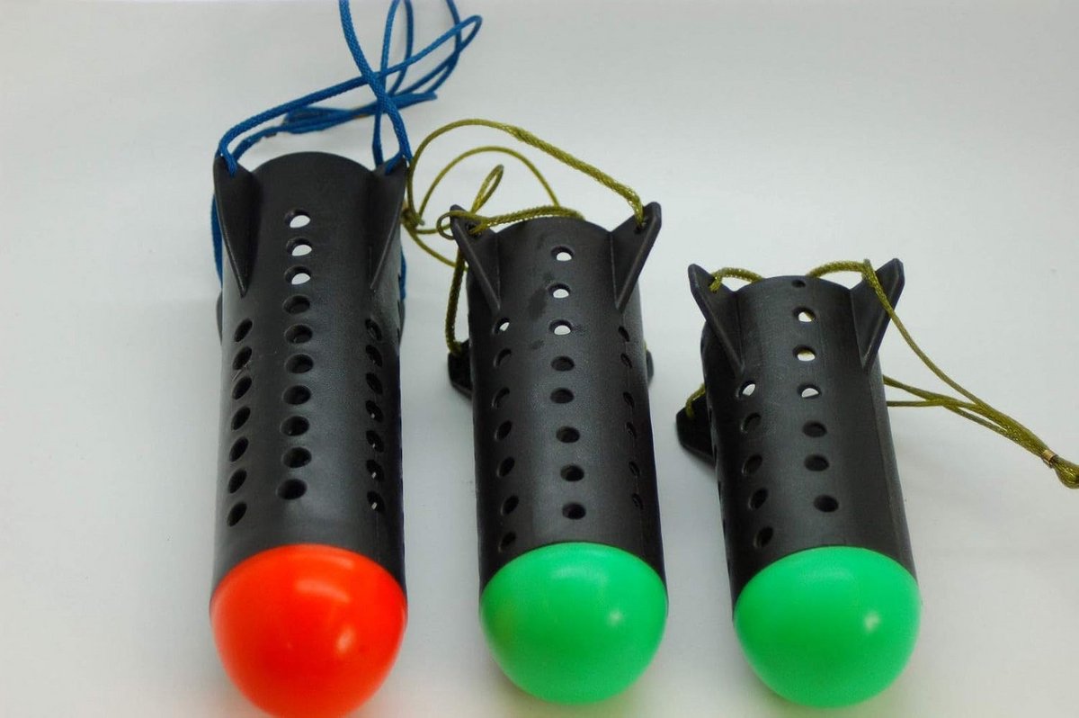 Set van 3 Karpers Vis Spod Raket Feeders Diverse Groottes