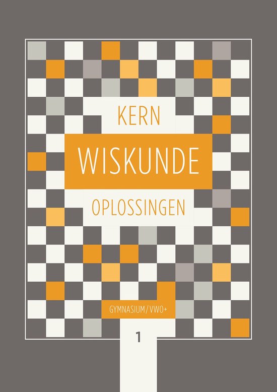 KERN Wiskunde oplossingenboek gymnasium/vwo+ 1 - cover
