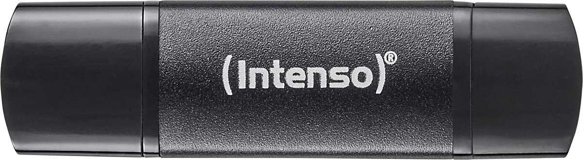 Intenso Flex Line USB-stick Retail 256 GB Zwart 3544492 USB-A 3.2 Gen 1, USB-C 3.2 Gen 1