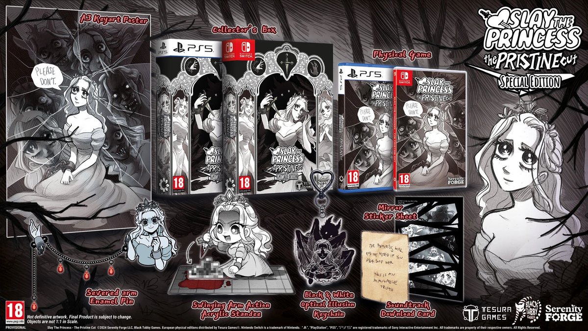 Slay The Princess - The Pristine Cut Special Edition PS5 Game