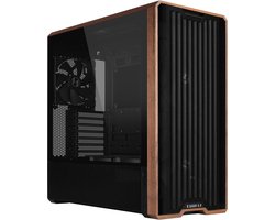 Lian Li Lancool LAN217X computerbehuizing Midi Tower Zwart, Hout
