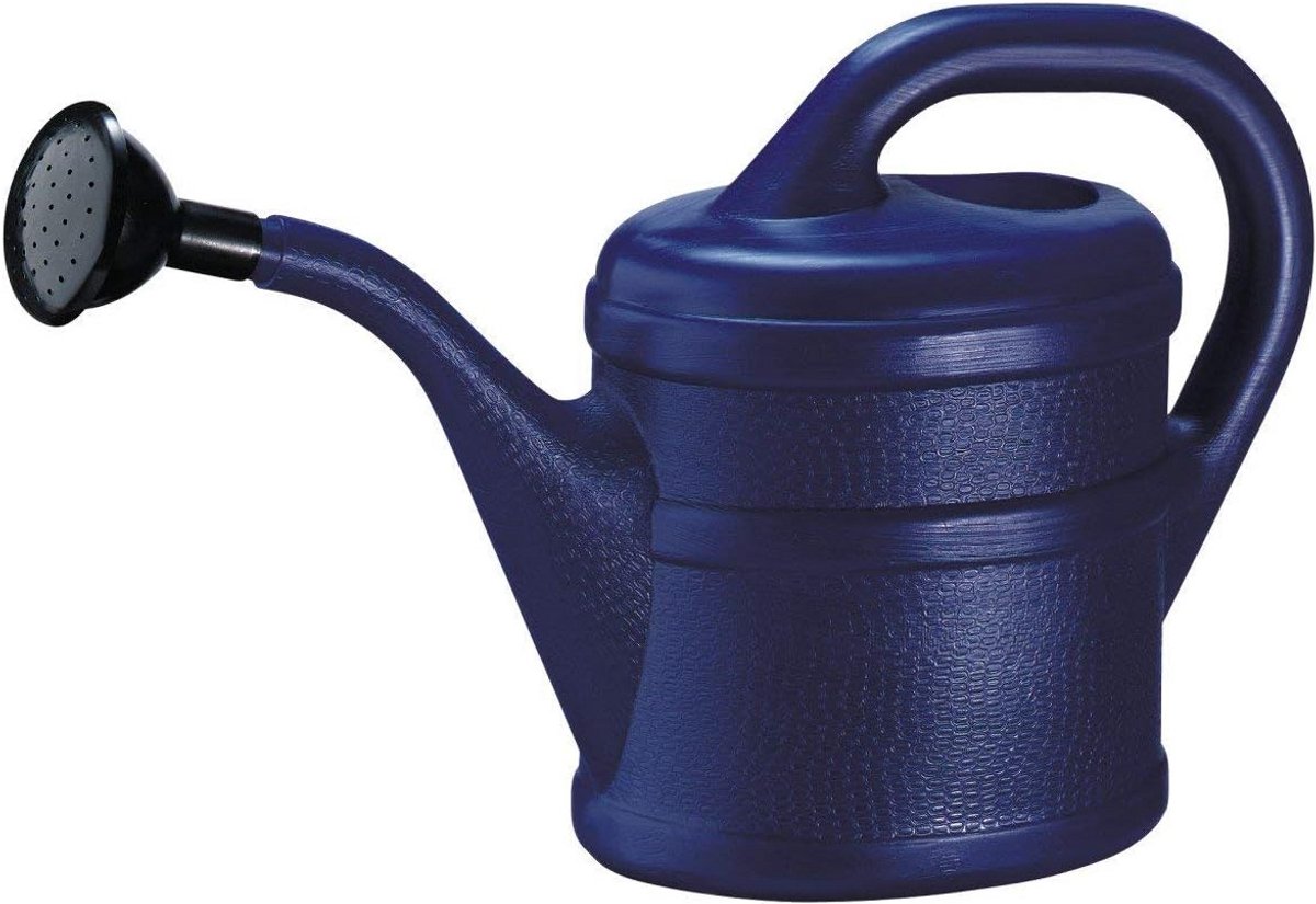 Kunststof gieter 2 liter met sproeikop antraciet