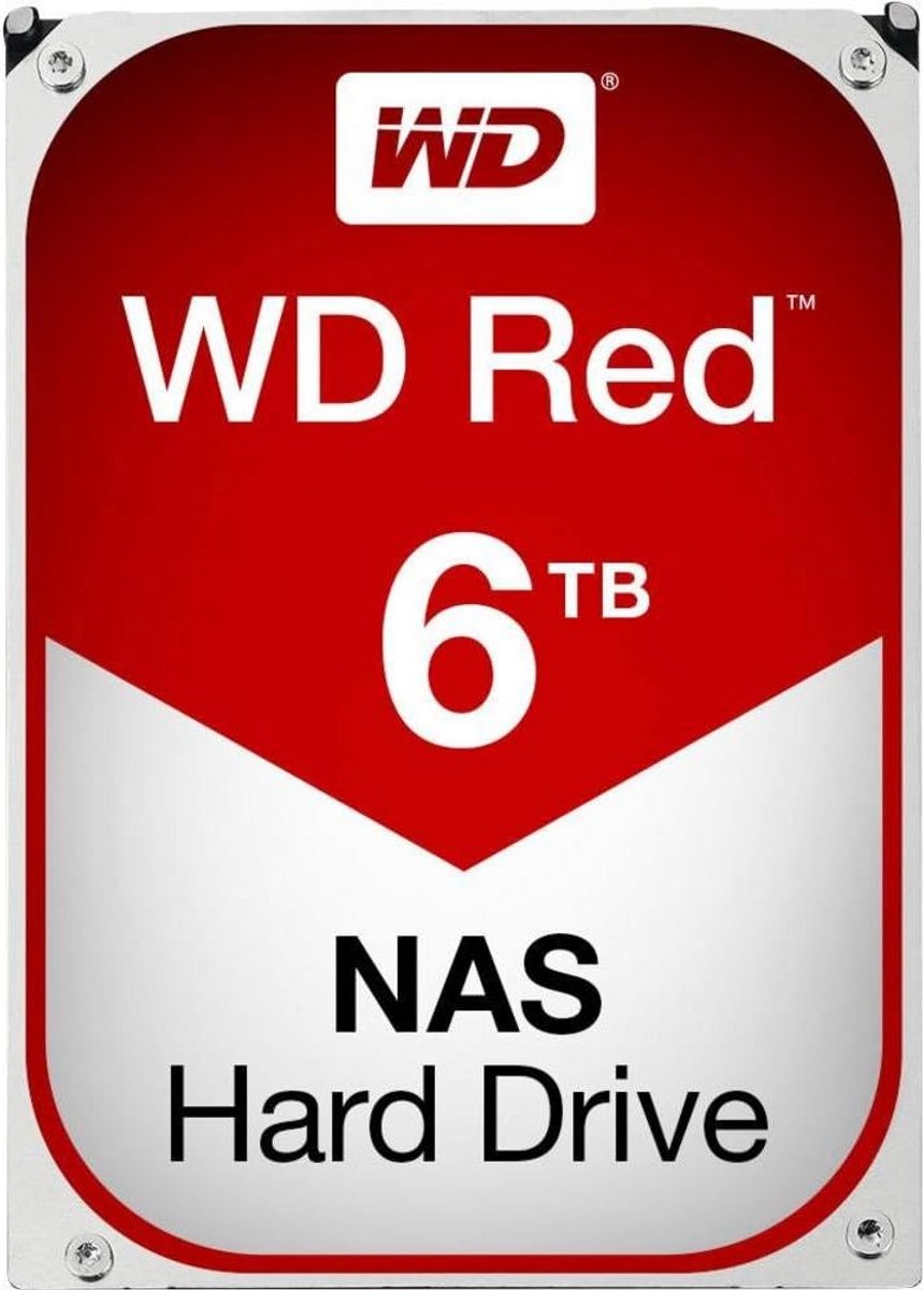 Interne Harde Schijf 6TB voor NAS - 3.5 Inch SATA