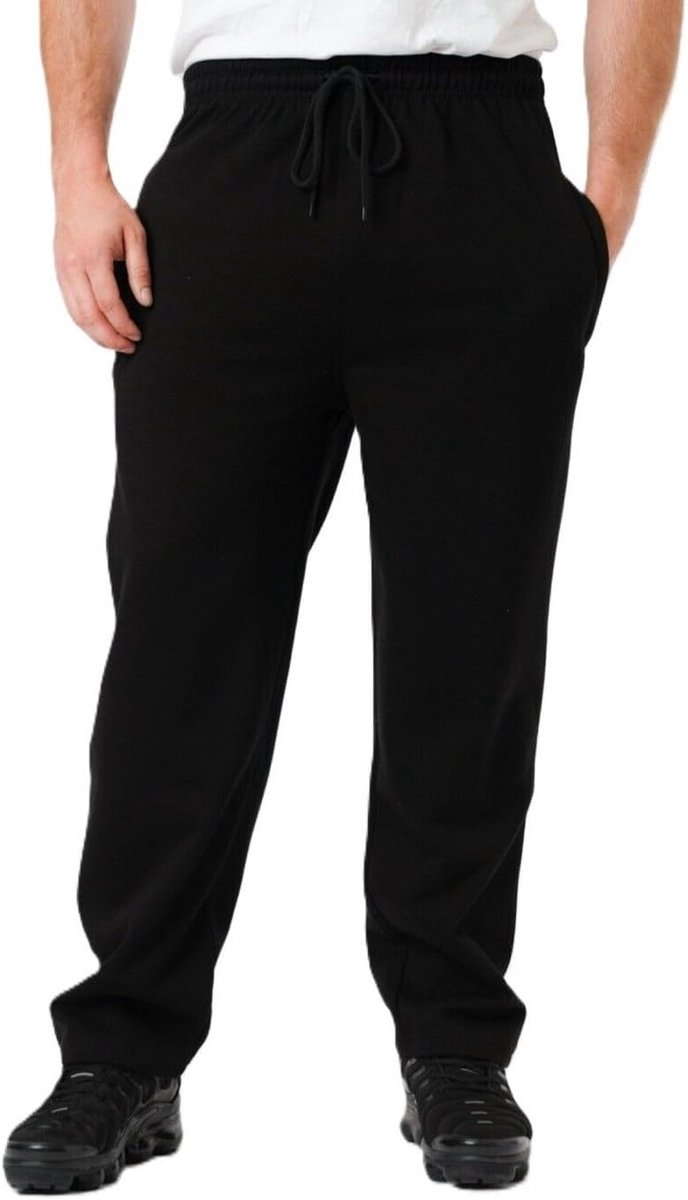 Comfortabele Fleece Joggingbroek voor Dames en Heren - Effen Kleur