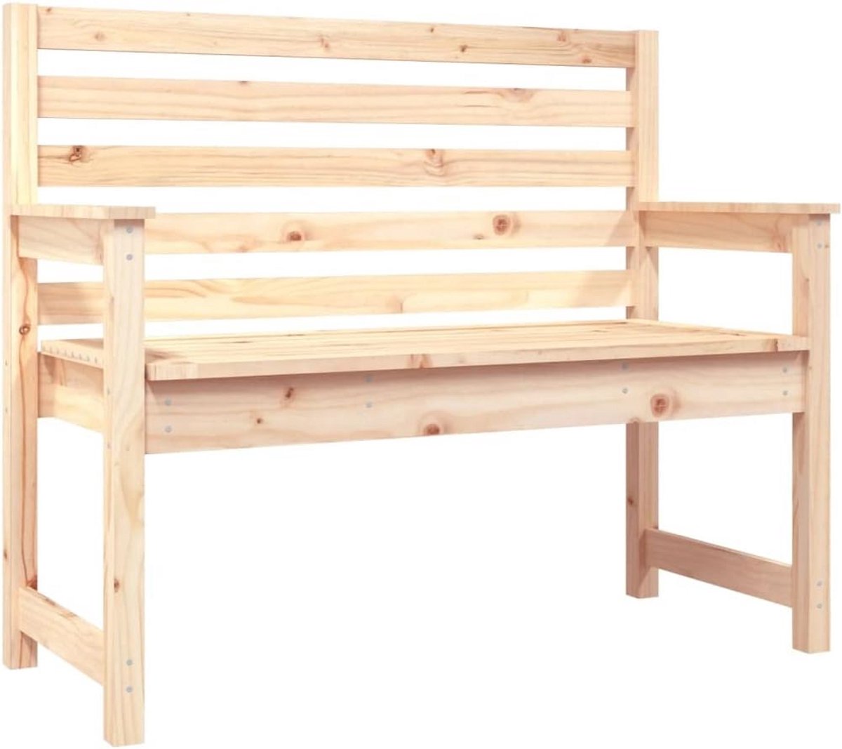 Houten Tuinbank Massief Grenenhout 109x48x91.5 cm voor Buiten