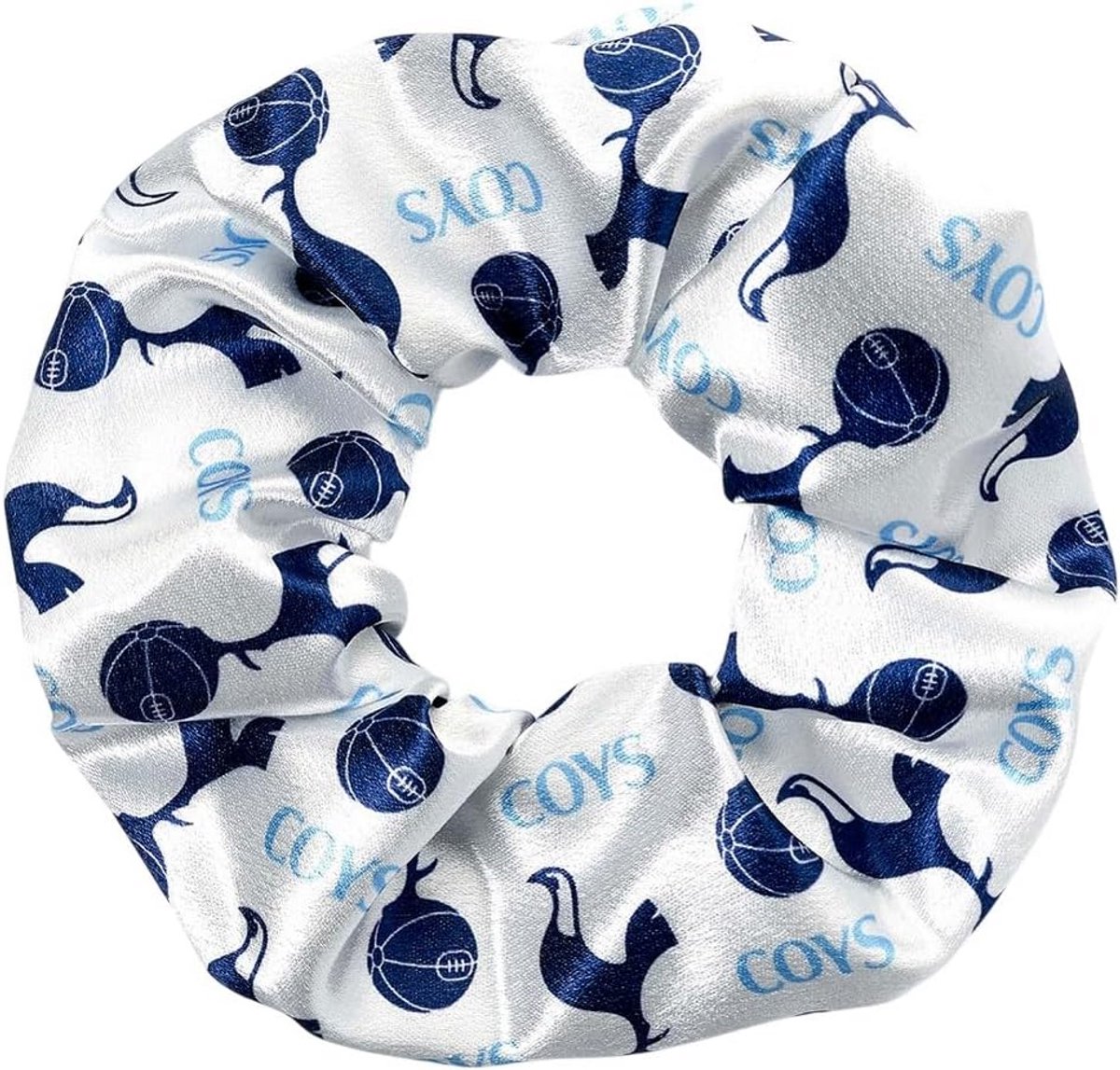 Blauwe Haar Scrunchie voor Voetbalfans en Supporters