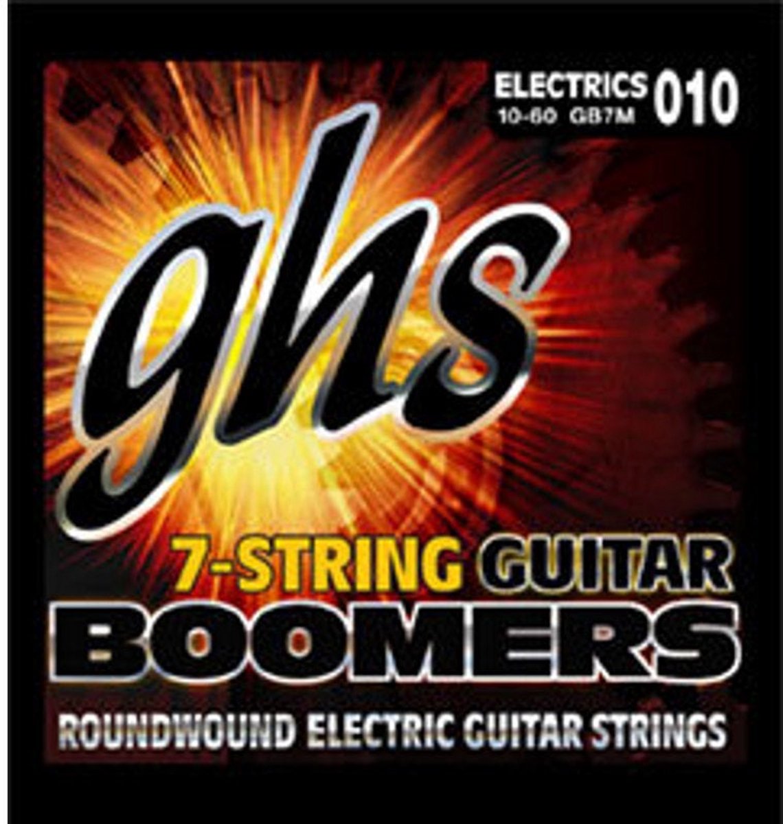 GHS GB7H Boomers heavy snarenset voor gitaar