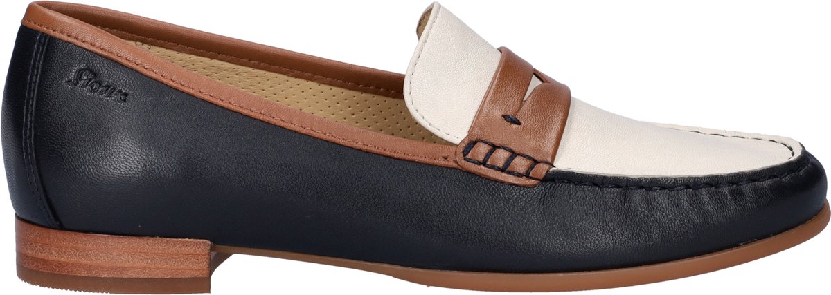Sioux Rosikena dames loafer - Blauw multi - Maat 37
