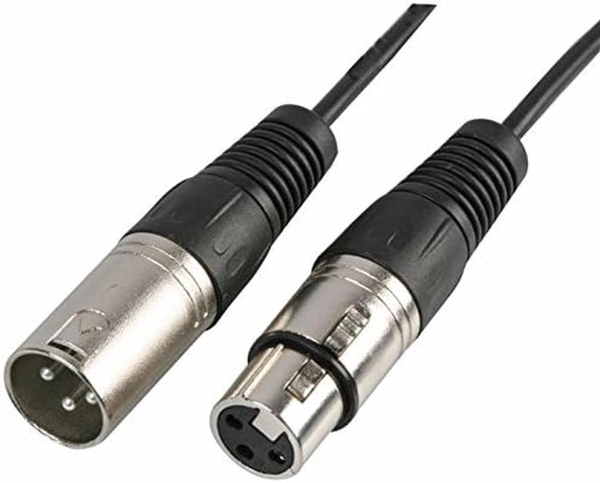 XLR Microfoon Verlengkabel 3-Pin Mannelijk naar Vrouwelijk voor Audio-apparatuur