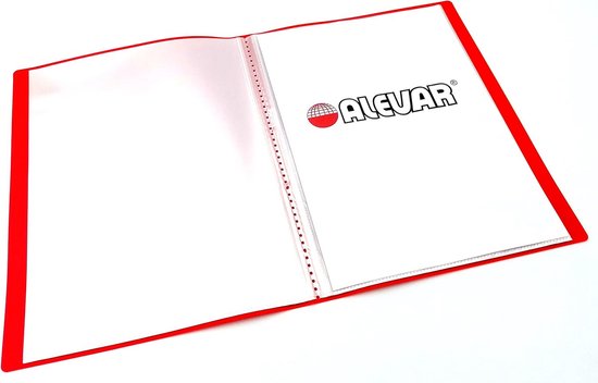 Showboek A4 Rood met 30 Hoezen van Merkloos — afbeelding 2