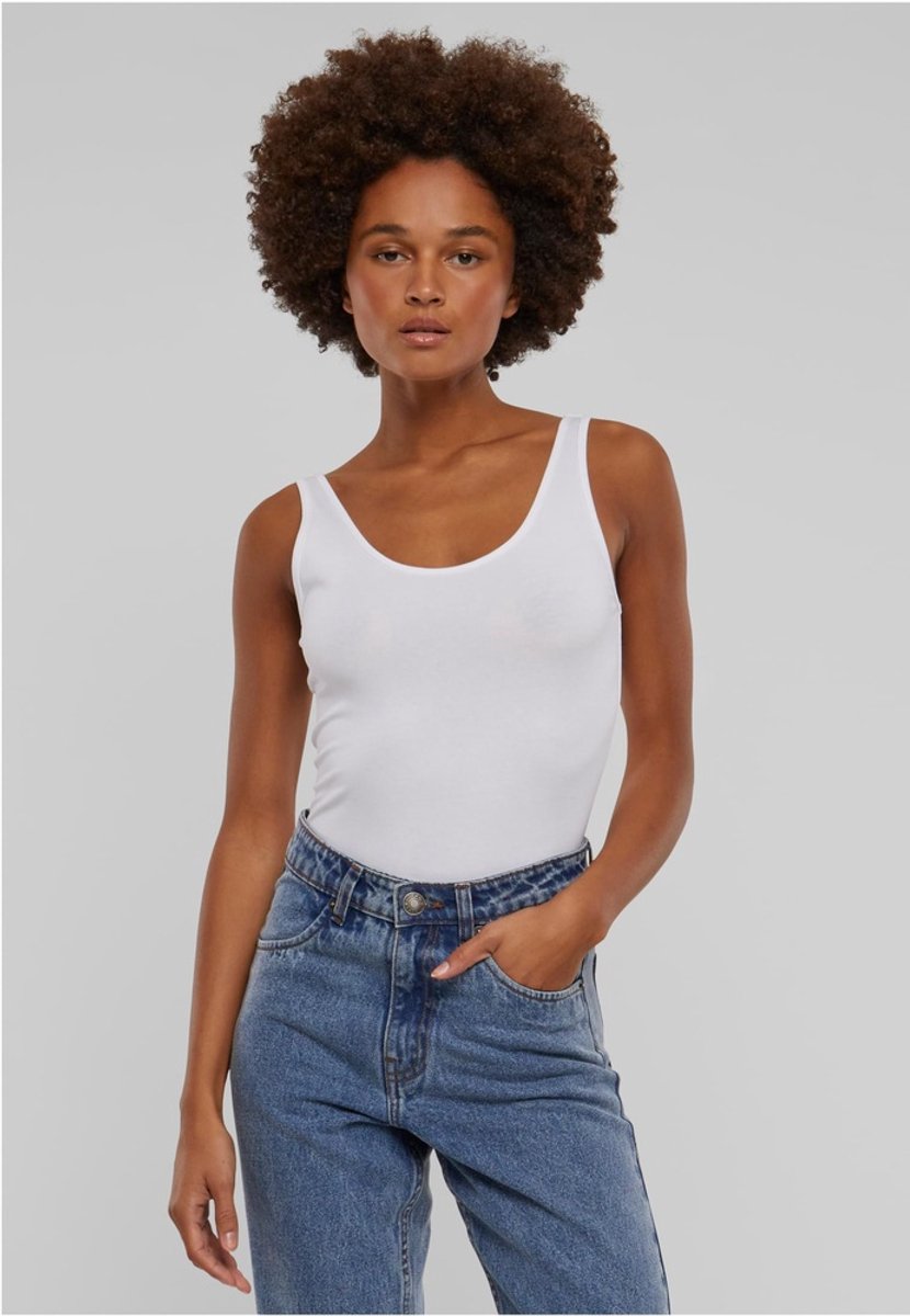 Urban Classics Organic Tank Bodysuit S Wit