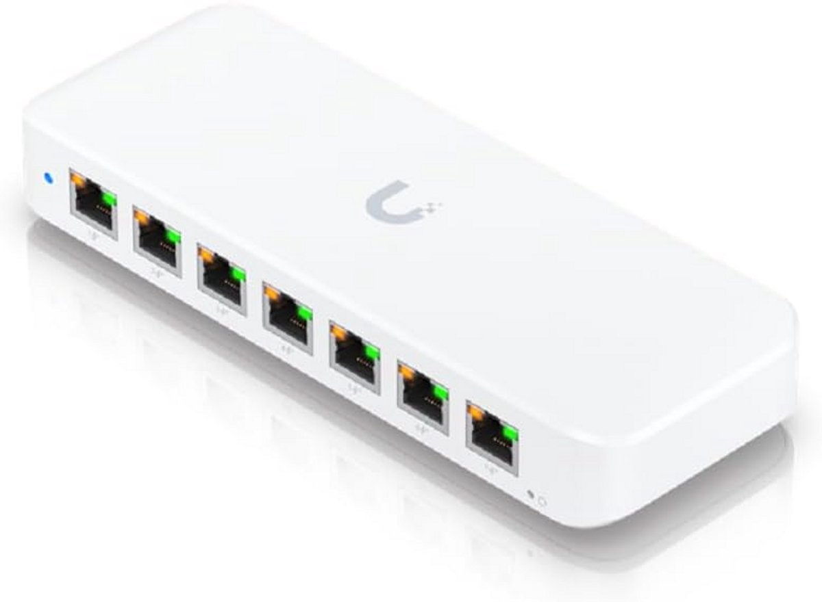 Managed Gigabit Ethernet Switch met 8 Poorten en PoE+ Ondersteuning