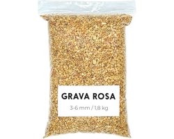 Decoratief Roze Grind (3-6 mm) - 1,8 kg voor Aquarium, Vazen en Potten