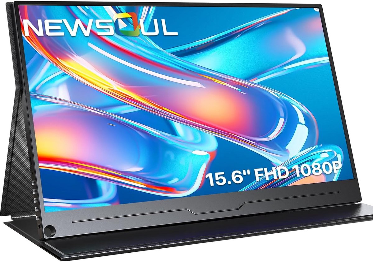 Draagbare Monitor 15.6 Inch Full HD IPS USB C HDMI Lichtgewicht Universeel Scherm