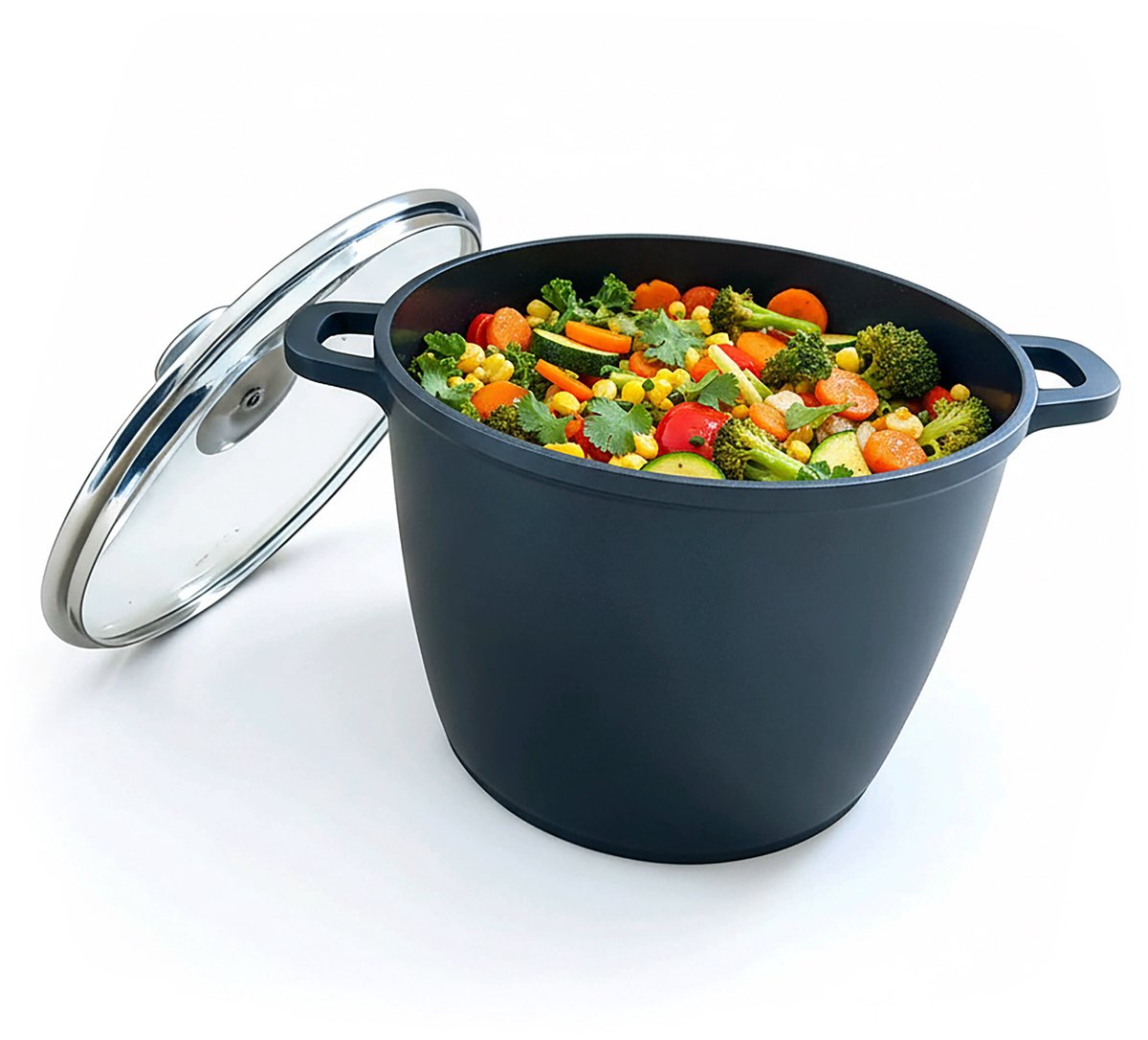 Soeppan - 6 l - zwart